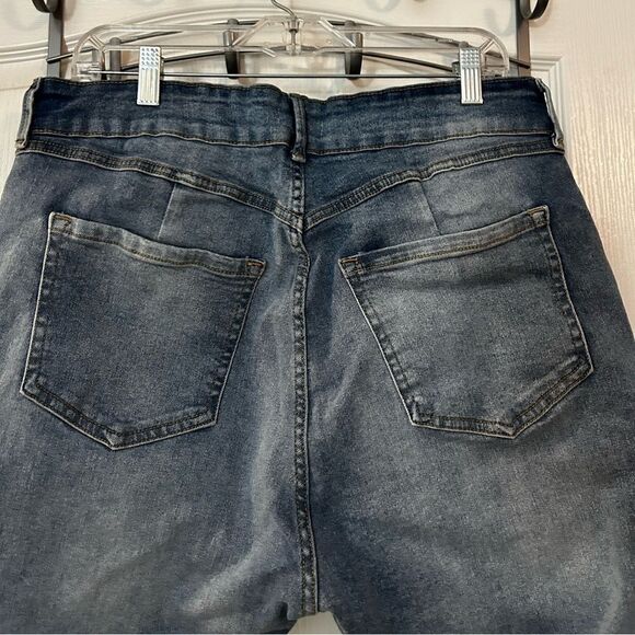 Forever 21 premium jeans light blue‎ Wash mom size 16 - Picture 10 of 15